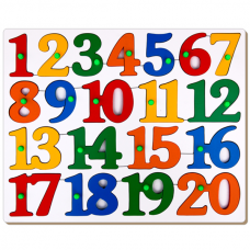 Counting Puzzle Tray (1-20)